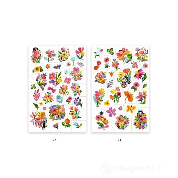 Acqua fiore - Body art - tatuaggi (DJ09616)