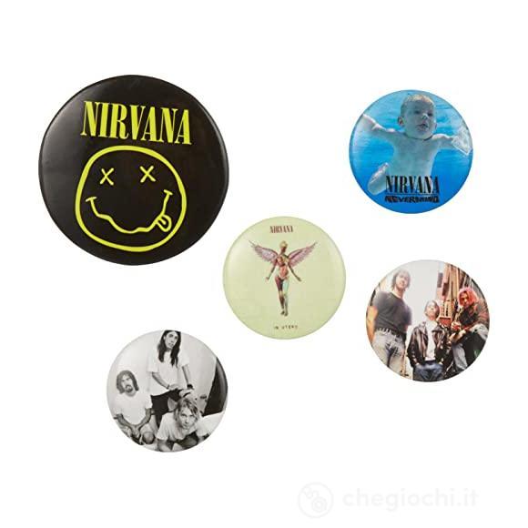 Nirvana: Iconic Pin Badge Pack