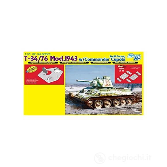 1/35 T-34/76 Mod.1973 w/Commander Cupola No. 112 Factory (DR6621)