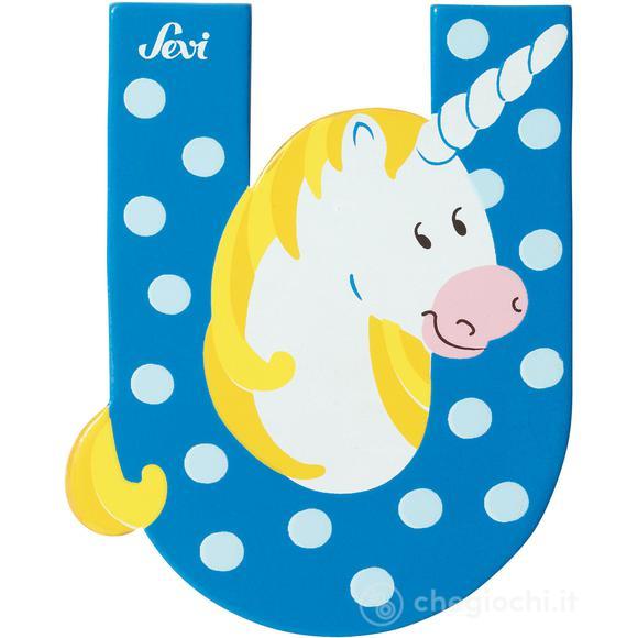 Lettera U Unicorno