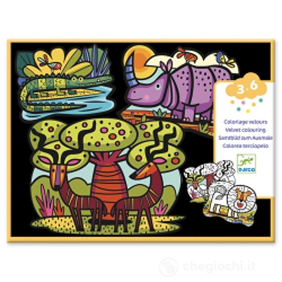 Animals of the savannah - Small gifts for little ones - Colori (DJ09622)
