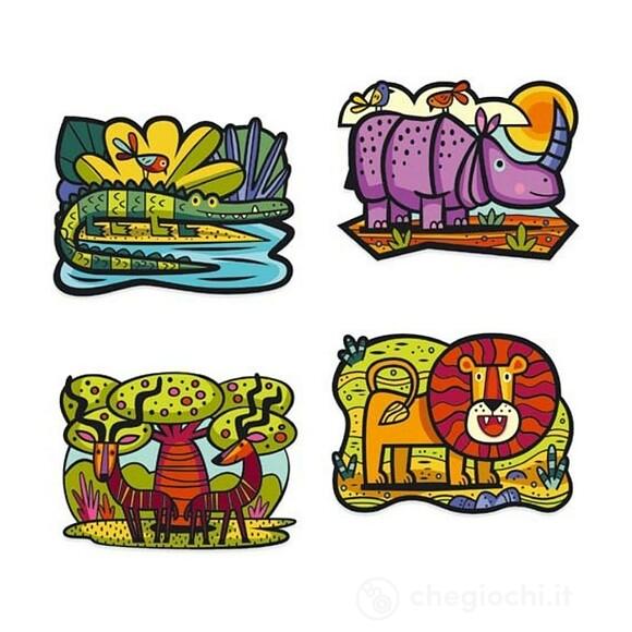 Animals of the savannah - Small gifts for little ones - Colori (DJ09622)