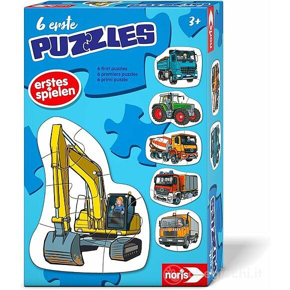 I Miei Primi 6 Puzzle Veicoli (606012167)