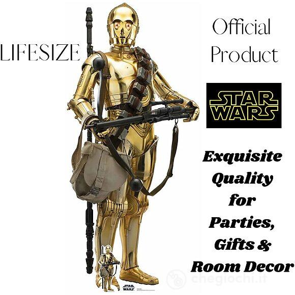  C-3PO CUTOUT Cartomodello Sagomato - Star Wars Rise Skywalker