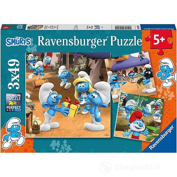 I puffi Puzzle 3x49 pz (5625)