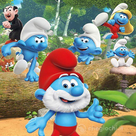 I puffi Puzzle 3x49 pz (5625)