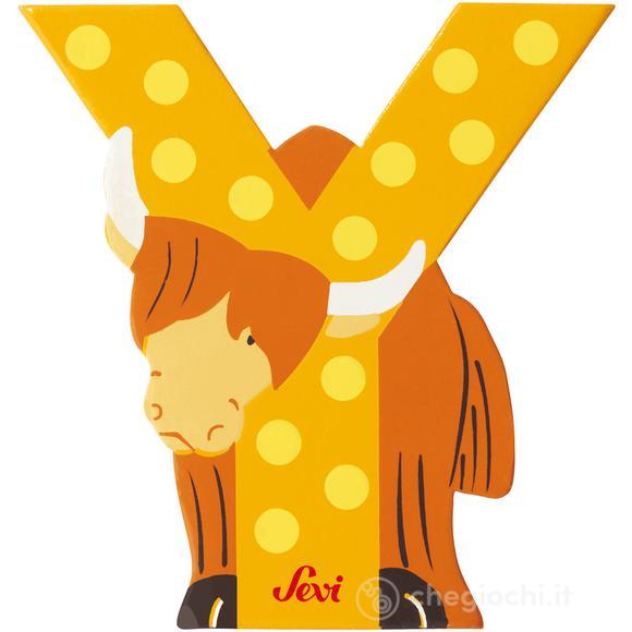 Lettera Y Yak