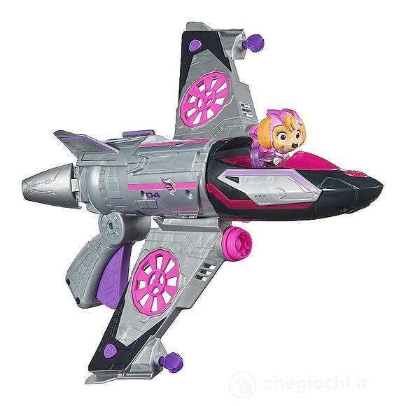 Paw Patrol Mighty Movie Transforming Jet Con Skye