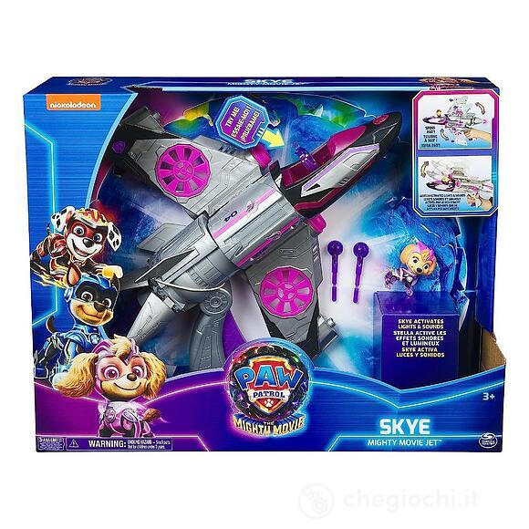 Paw Patrol Mighty Movie Transforming Jet Con Skye