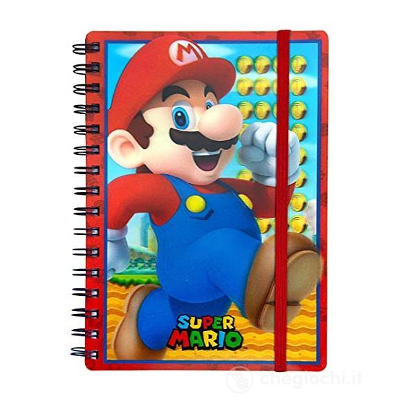 Nintendo: Super Mario 3D Cover A5 Wiro Notebook (Quaderno)