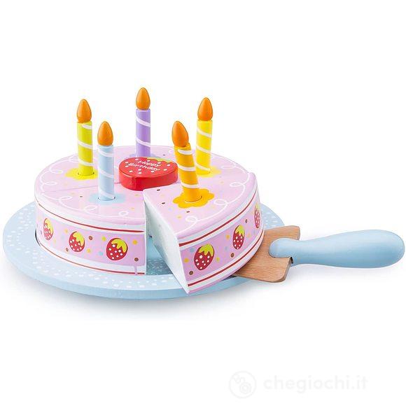 Torta da tagliare legno - compleanno (10628)