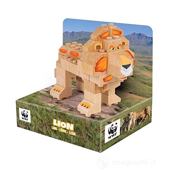 Fabbrix Leone in legno (FX41634)