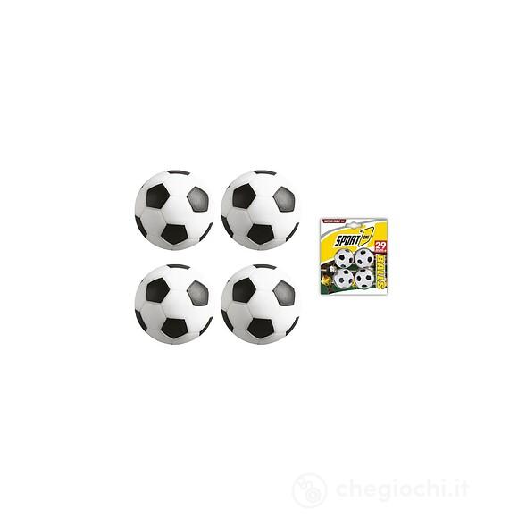 Blister 4 Palline Calcetto (29mm)