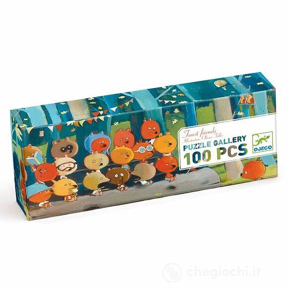 Forest Friends - 100 pcs - Puzzle - Puzzles gallery (DJ07636)