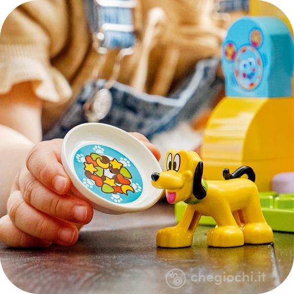 LEGO DUPLO Disney 10465 La Casa di Topolino con Minnie e Pluto, Gioco Didattico per Motricità Fine e 3 Personaggi, Regalo 2+