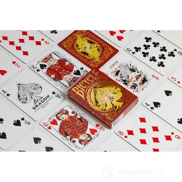 Carte Da Gioco Bicycle Red Dragon