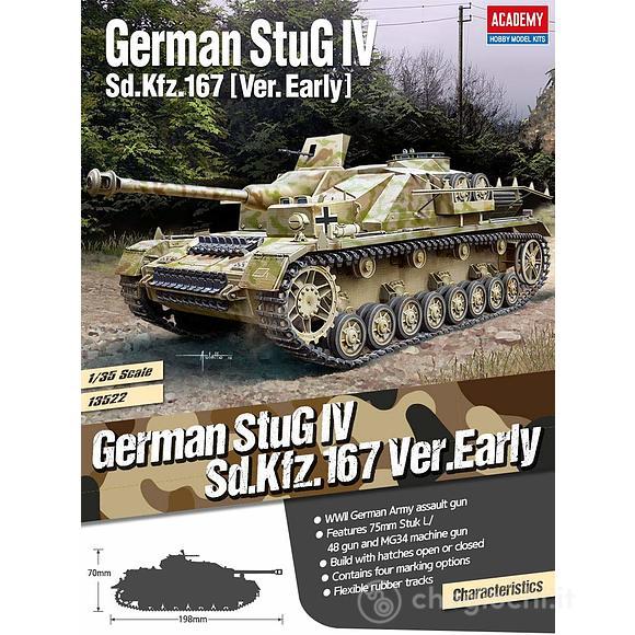Carro armato Stug Iv Sd.Kfz. 167 Early. Scala 1/35 (AC13522)