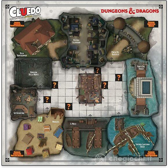 Cluedo - Dungeons & Dragons - Ita