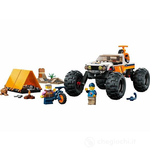 Avventure sul fuoristrada 4x4 - Lego City (60387)