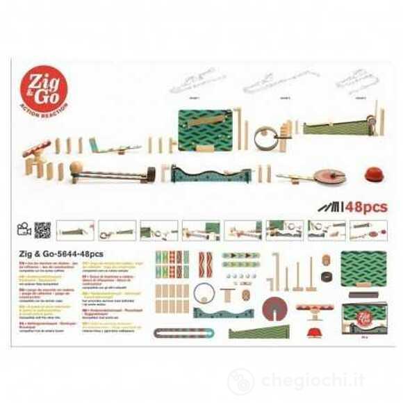 Zig & Go - 48 pcs - Costruzioni - Zig & Go (DJ05644)