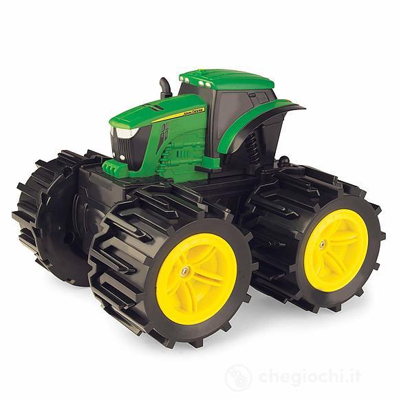 Trattore Monster Treads John Deere con ruote giganti (LC46645)