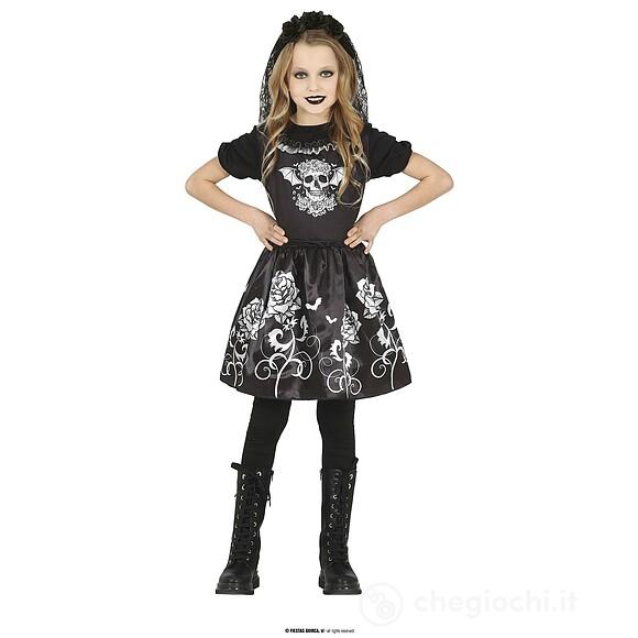 Costume Danzatrice Gotica Bambina 7-9 Anni (77646)