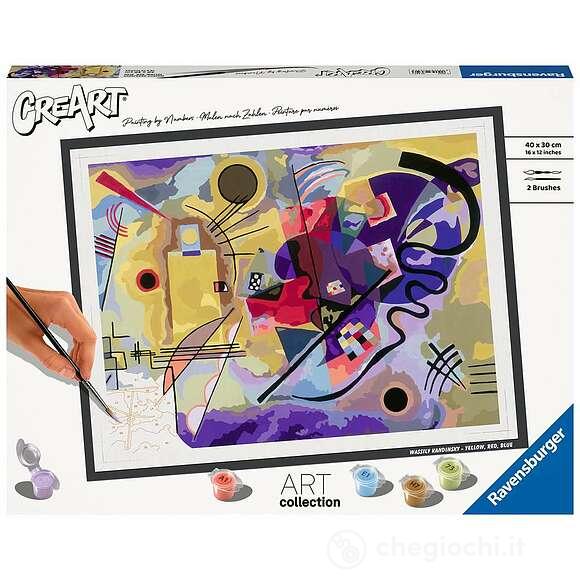 CreArt Serie B Art Collection - Kandinsky: Giallo rosso blu (23650)