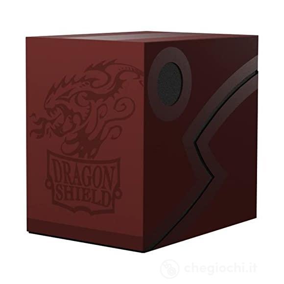 Porta Mazzo Double Shell Blood Red/Black (30650)