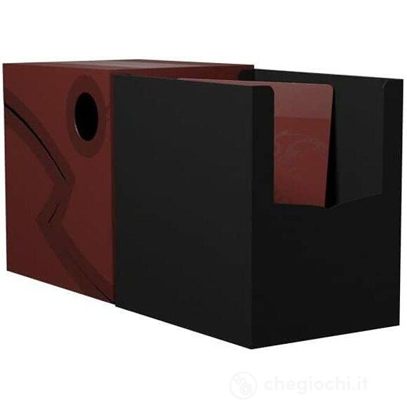 Porta Mazzo Double Shell Blood Red/Black (30650)