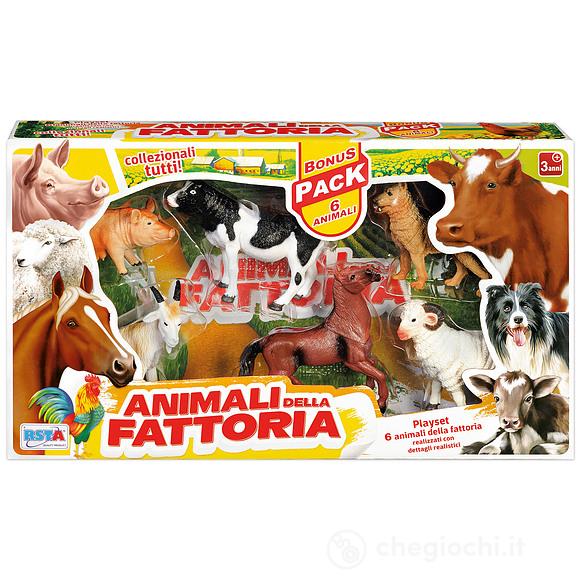 Animali Fattoria 6 Pz