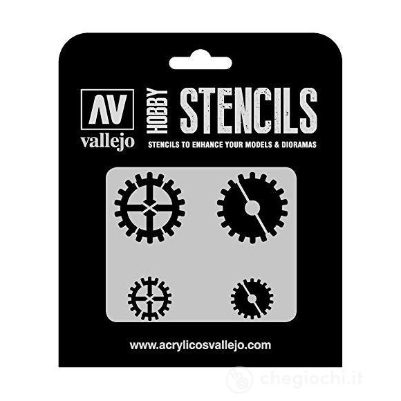 Stencil Stsf001 Gear Markings 125