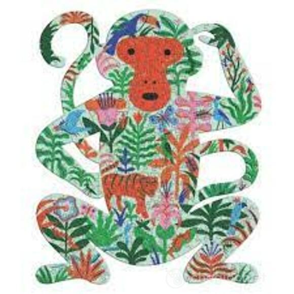 Puzzle Scimmia sagomato Monkey 150 pezzi Puzz'art (DJ07657)