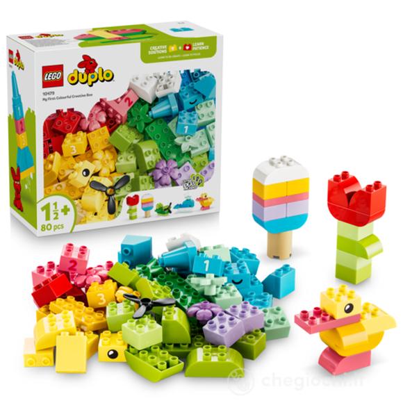 LEGO DUPLO 10479 Scatola Creativa Colorata, Giochi Didattici per lo Sviluppo della Motricità Fine, Regalo Bambini da 1+ Anni