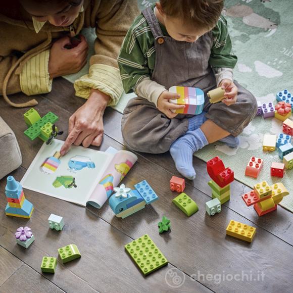LEGO DUPLO 10479 Scatola Creativa Colorata, Giochi Didattici per lo Sviluppo della Motricità Fine, Regalo Bambini da 1+ Anni