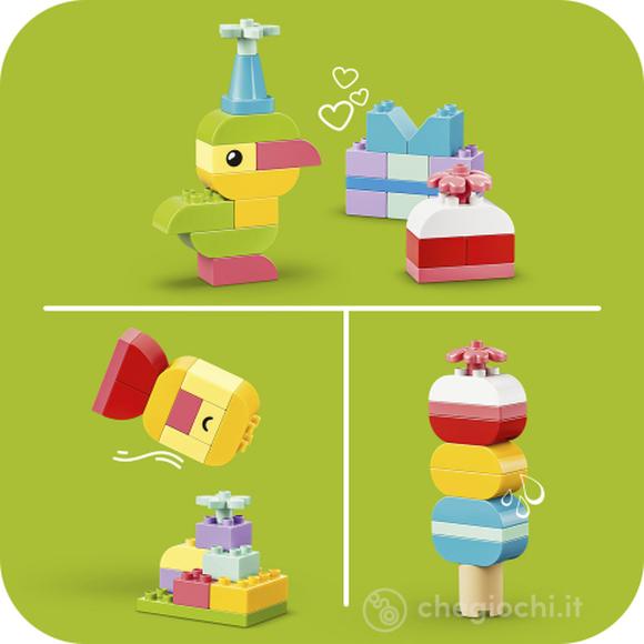 LEGO DUPLO 10479 Scatola Creativa Colorata, Giochi Didattici per lo Sviluppo della Motricità Fine, Regalo Bambini da 1+ Anni