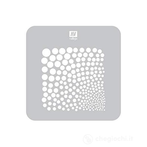 Stencil Stsf002 Circle Texture