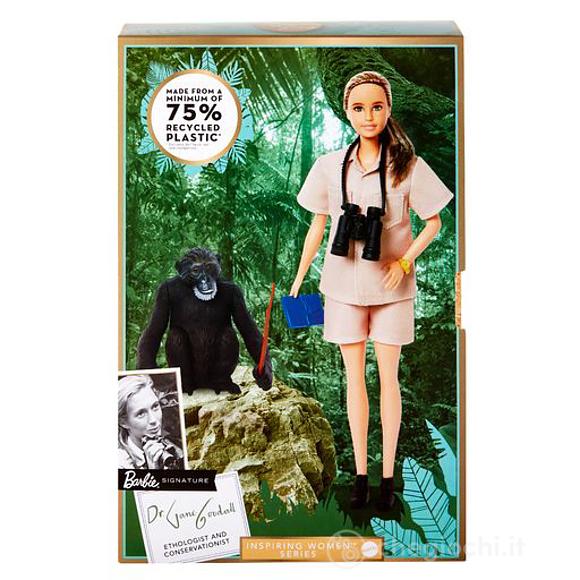 Barbie Signature Dr Jane Goodall (HCB82)
