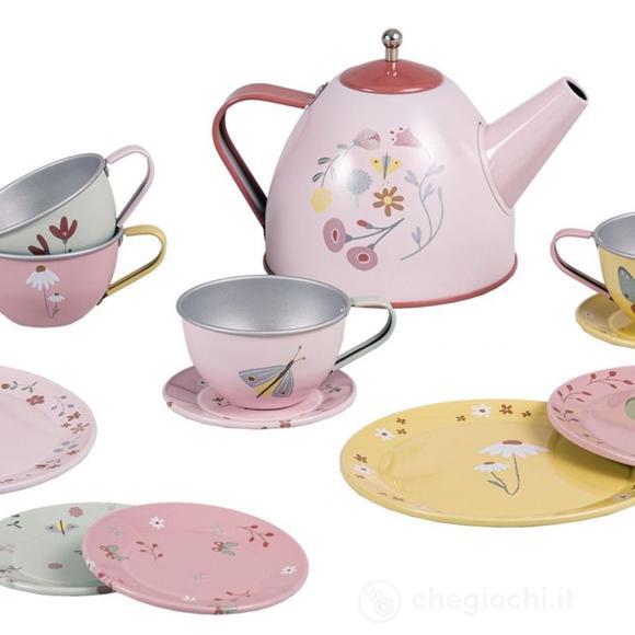 Tea set Flowers - Tazzine da Te' con Teiera LD2007675