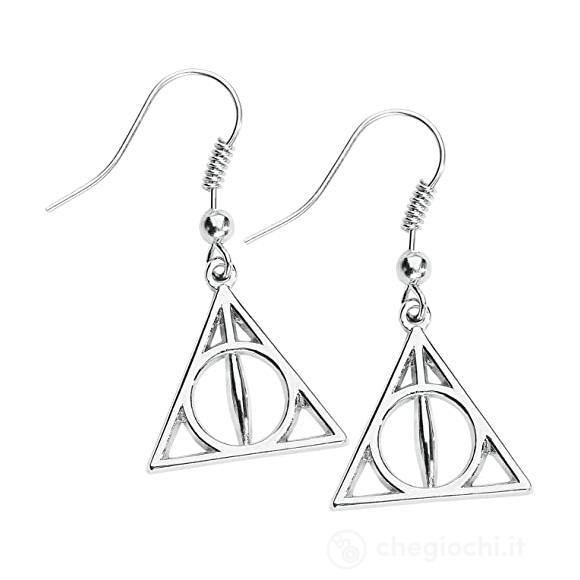 Harry Potter: Deathly Hallows Drop Earrings(Orecchini)