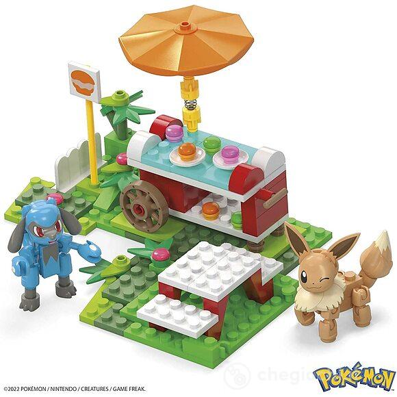 Mega Pokemon Adventure Builder Picnic Con I Poke Puff