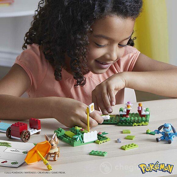 Mega Pokemon Adventure Builder Picnic Con I Poke Puff