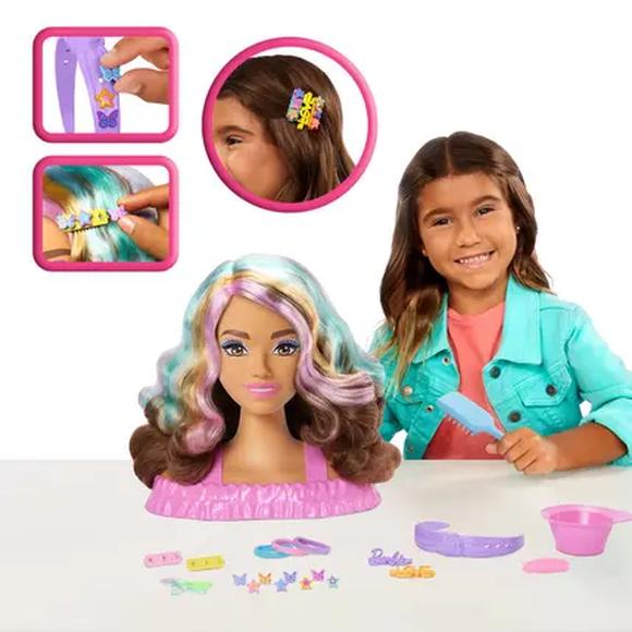 Barbie Testa Deluxe Styling Castana (JFG82)