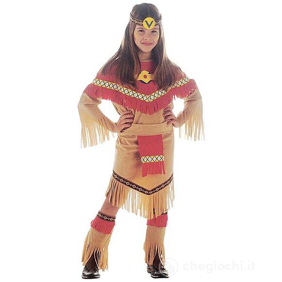 Costume Indiana Squaw 5-7 anni