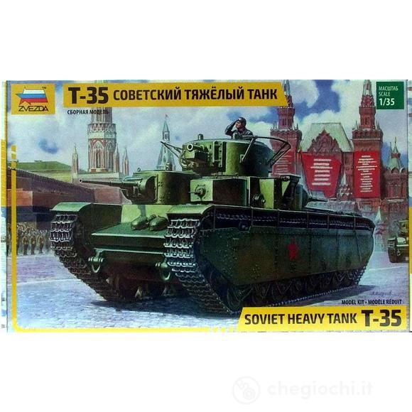 Carro armato T-35 Heavy Soviet tank 1/35 (3667)