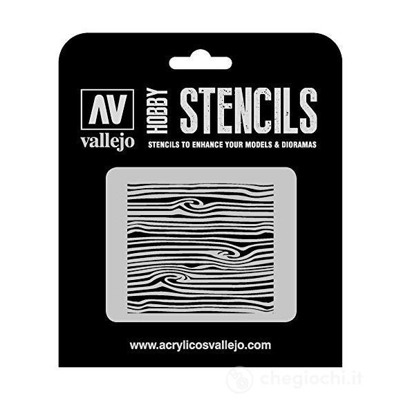 Stencil Sttx007 Wood Texture # 2