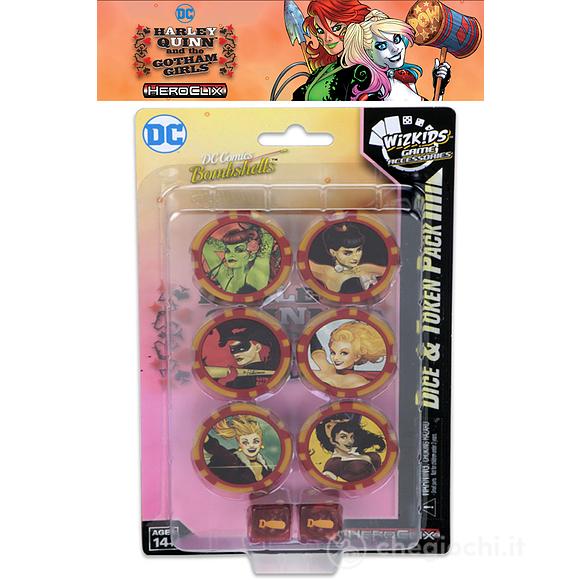 Dchc H.Quinn & Gotham Girls Dice & Token