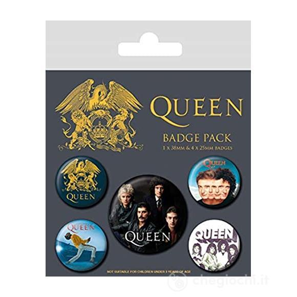 Queen: Classic Pin Badge Pack