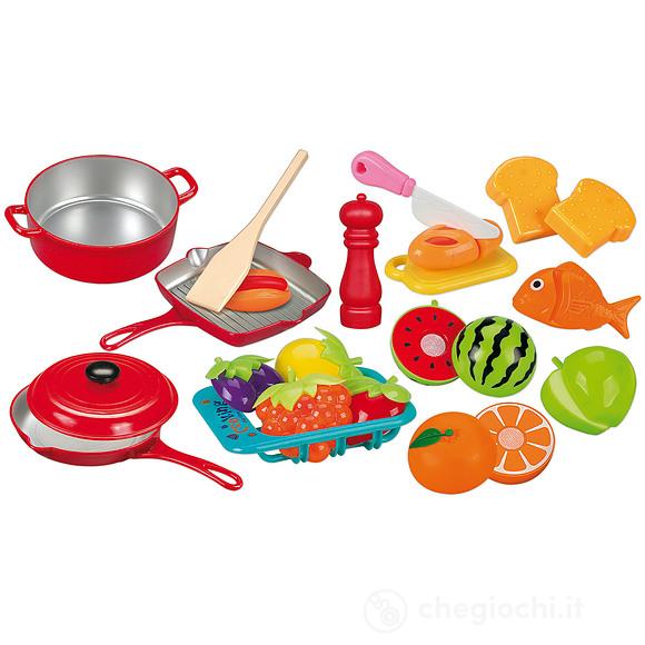 Padelle Con Frutta e Verdura