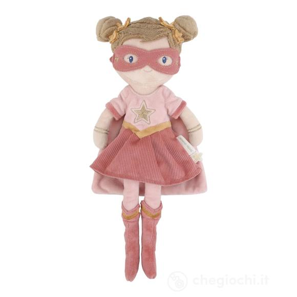 Bambola Morbida Supereroina Rosa 35 cm (LD4673)