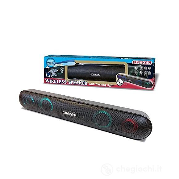 Bontempi Cassa Acustica Wireless con Effetti Luminosi, Presa USB E Micro USB